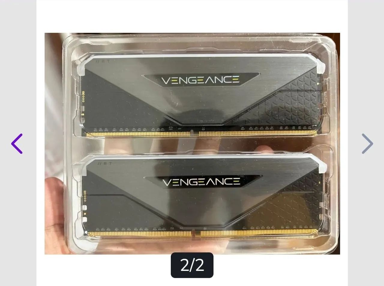 Memória RAM Corsair Vengeance RGB RT 32GB DDR4 4600MHz - Foto 2