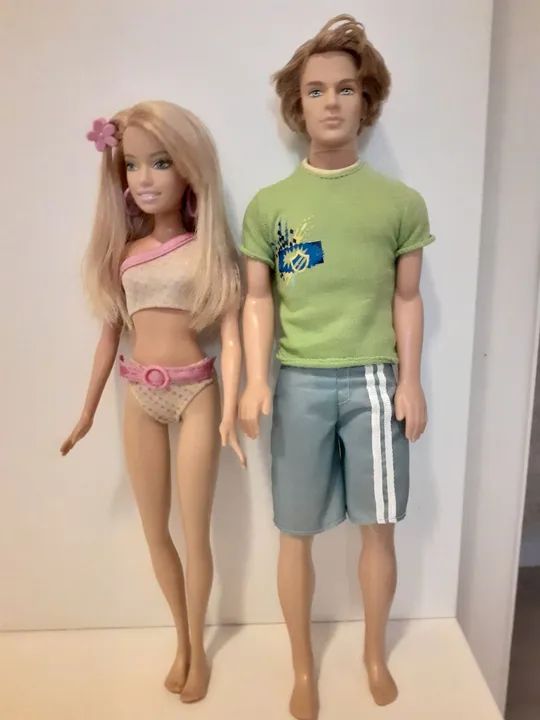 Casal Praiano Barbie e Ken - Foto 2