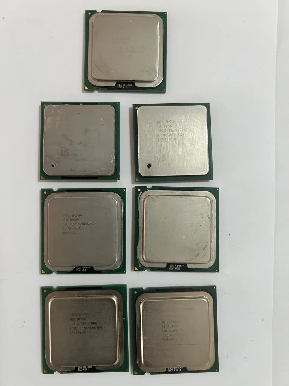 Lote de processadores Intel Pentium 4 Vintage, com 7 processadores. - Foto 2