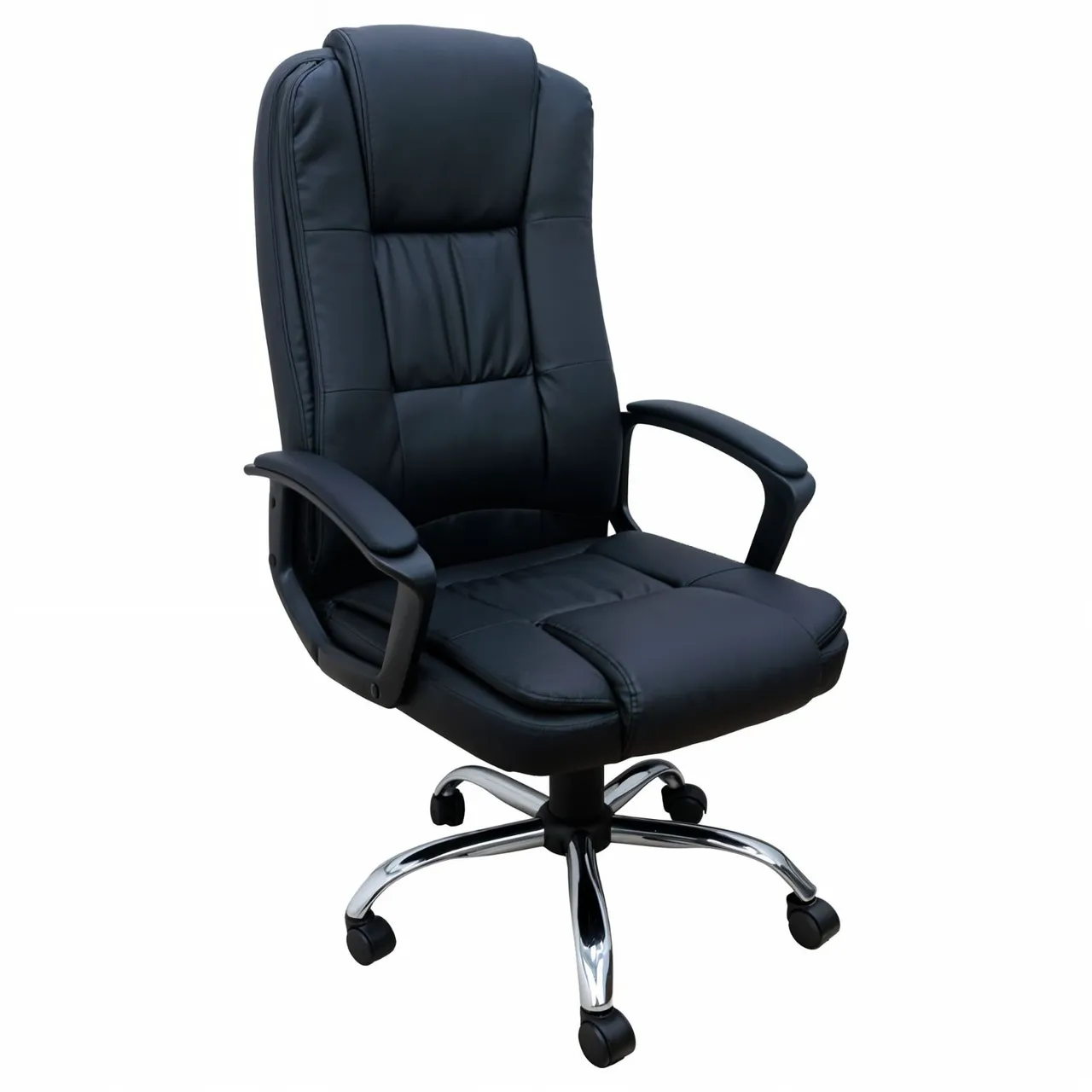 CADEIRA PRESIDENTE ESCRITORIO GIRATORIA FOX OFFICE C300 - PRETA