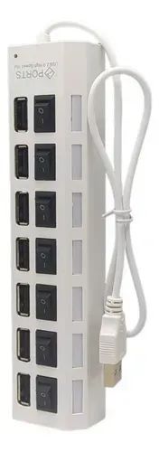 Hub USB 7 Portas Kapbom - Conecte Tudo Com Facilidade - Foto 2