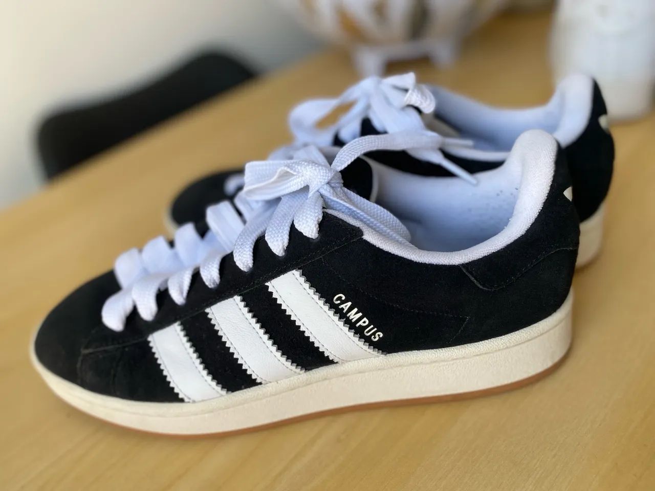 Tênis campus Adidas Preto - Foto 3
