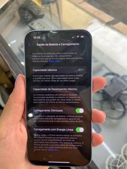 iPhone 14 Azul - Semi novo - Foto 2