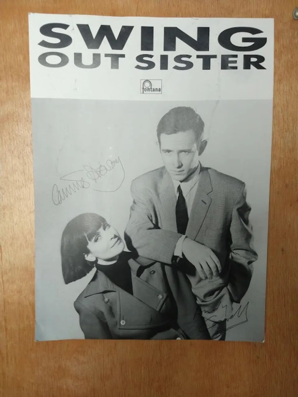 Swing Out Sister, poster, inglês, conforme fotos.