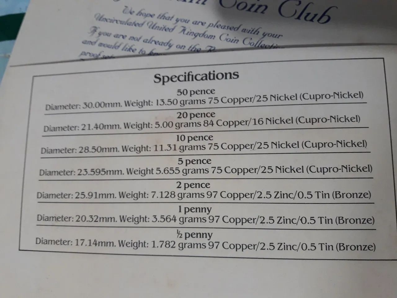 United Kingdom Uncirculated Coin Collection 1982 - Foto 6