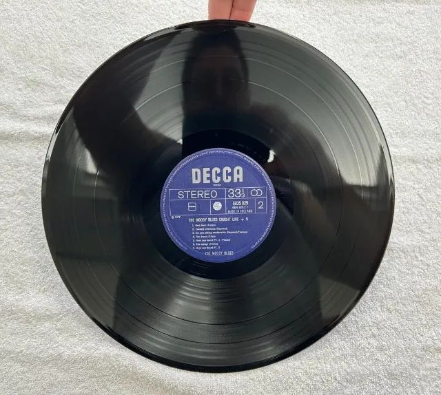 Disco de Vinil The Moody Blues - Caught Live + 5 - Importado - Foto 5