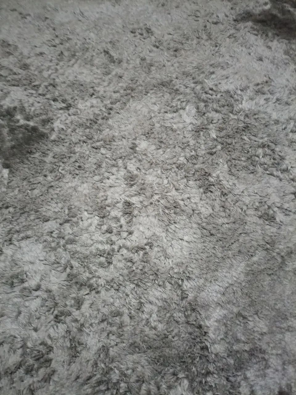 Tapete Peludo Cinza Grande  - Foto 2