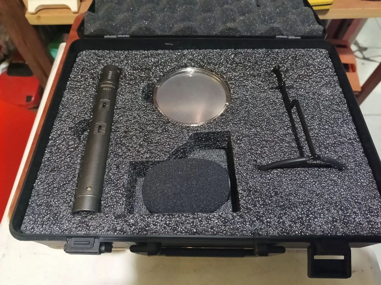 Kit de Microfone Condensador Profissional