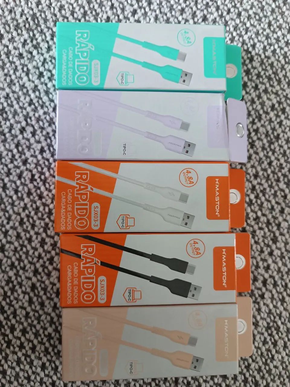 Cabo celular tipo c v8 iPhone ( NOVO )