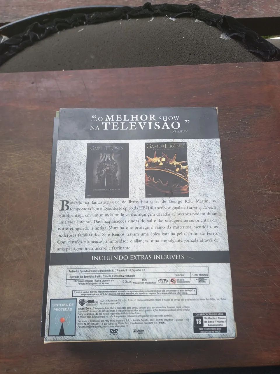 Box dvds GOT 1 e 2 temporadas 10 discos - Foto 2