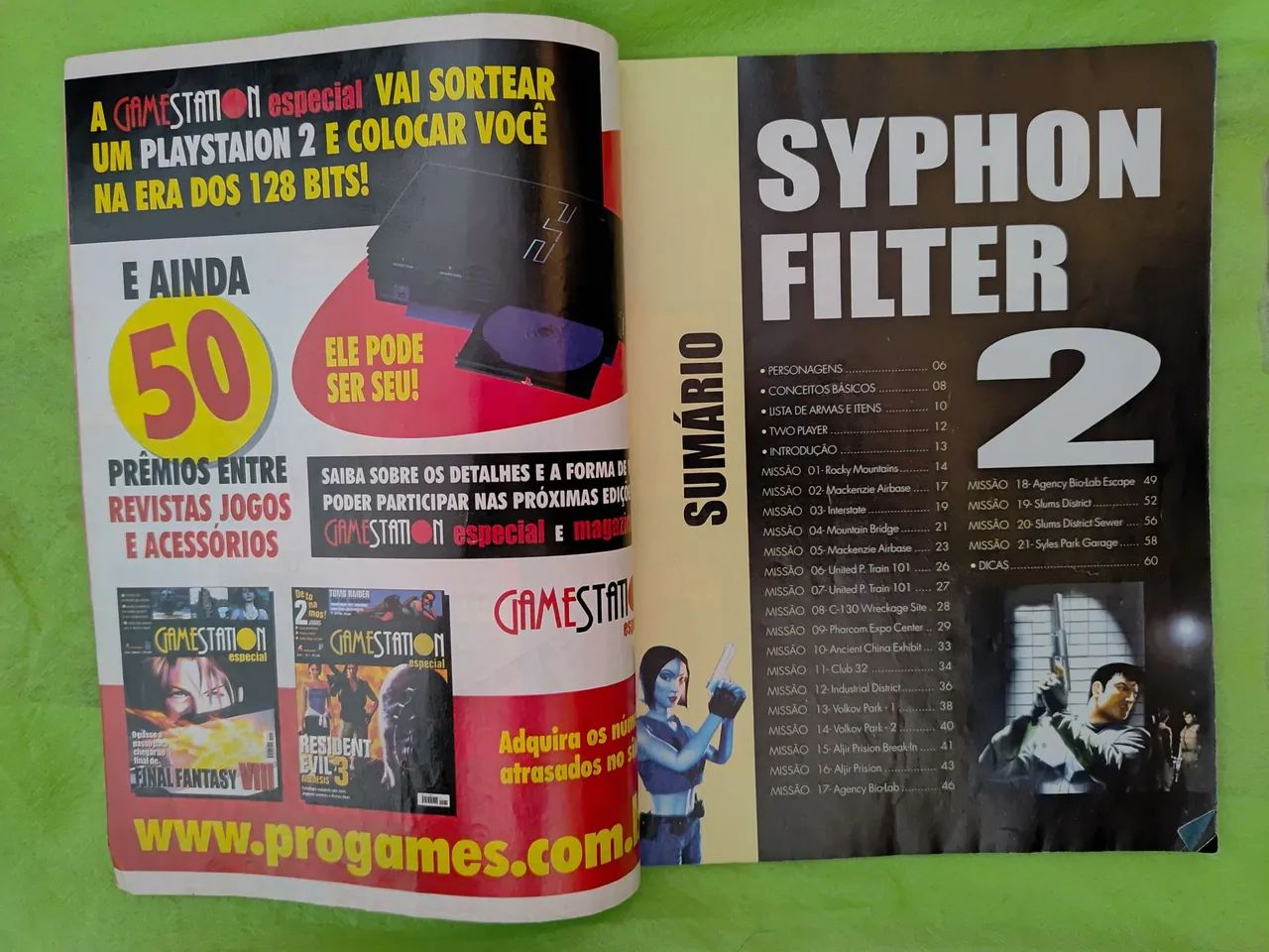 GameStation Especial  Fear Effect  Syphon Filter 2 - Foto 2