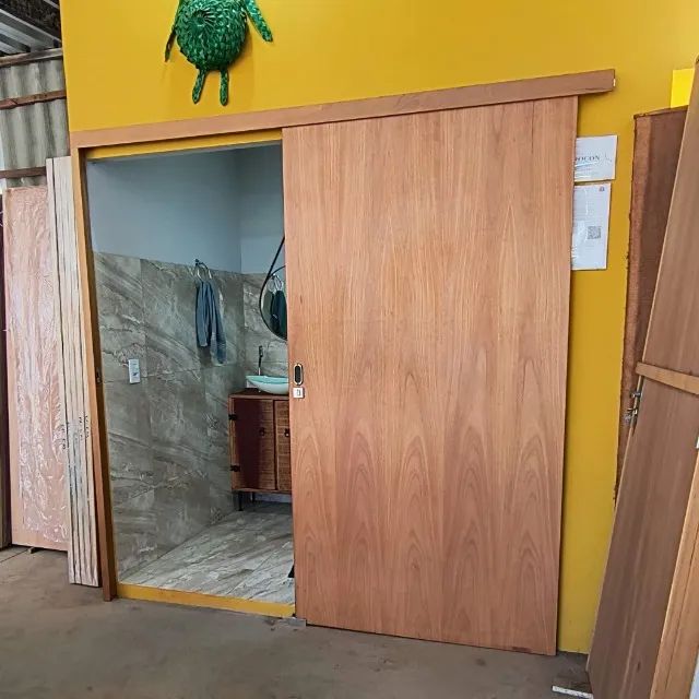 Kit Porta de Correr Completa - A Pronta Entrega64640459010306122