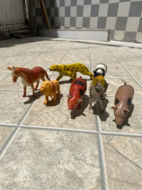 Animais de brinquedo- Fazendinha
