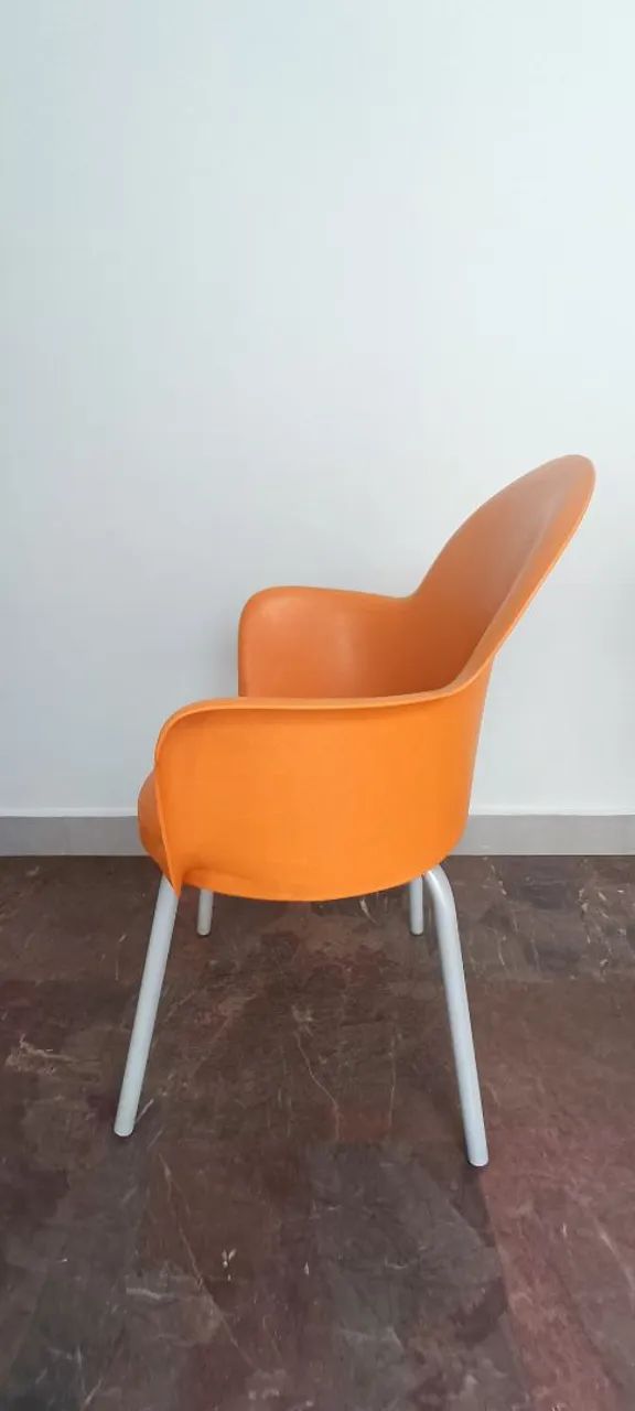 Cadeira de Escritório Laranja - Foto 4