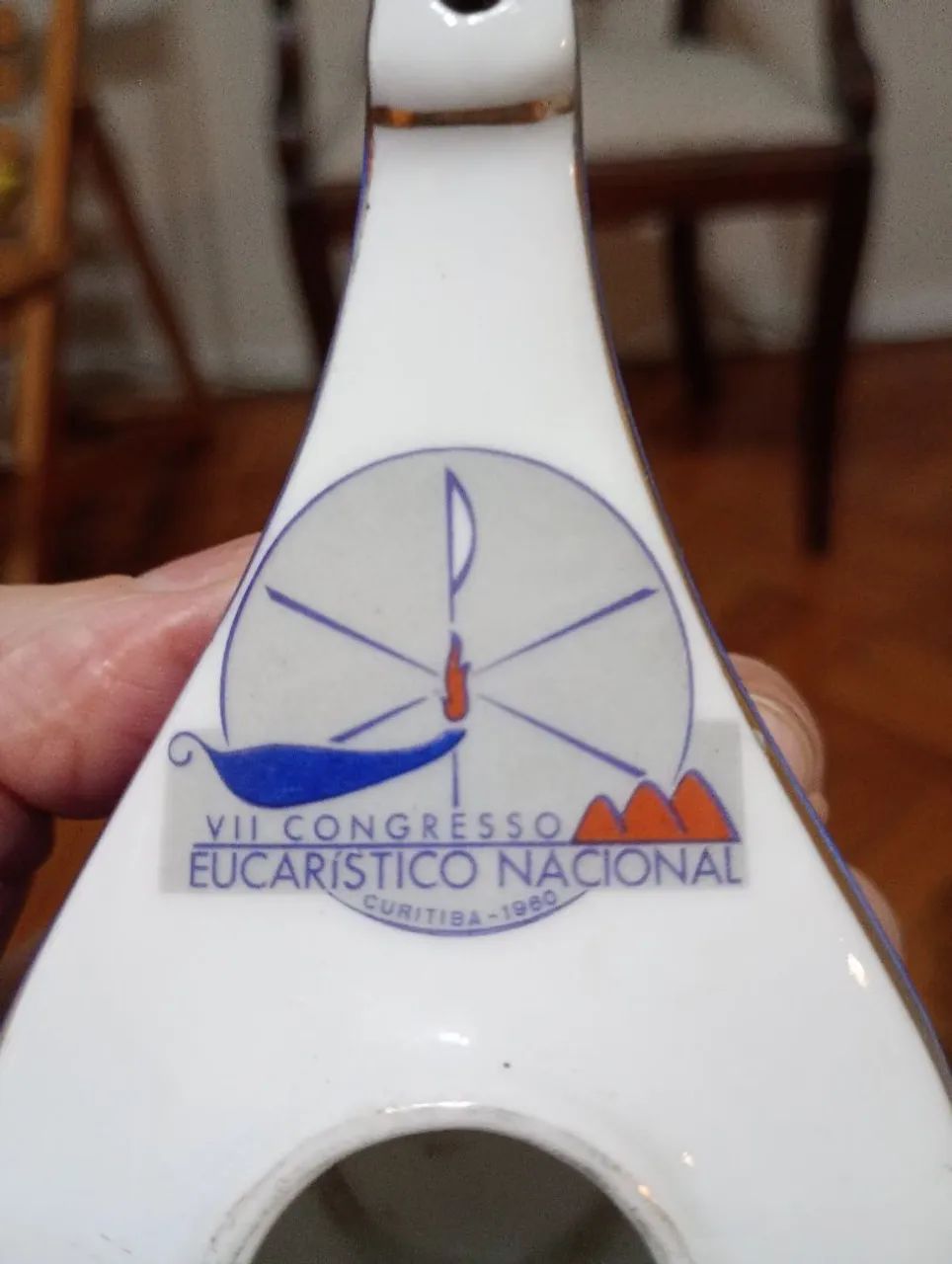 Porta vela palmatória congresso eucarístico  - Foto 5