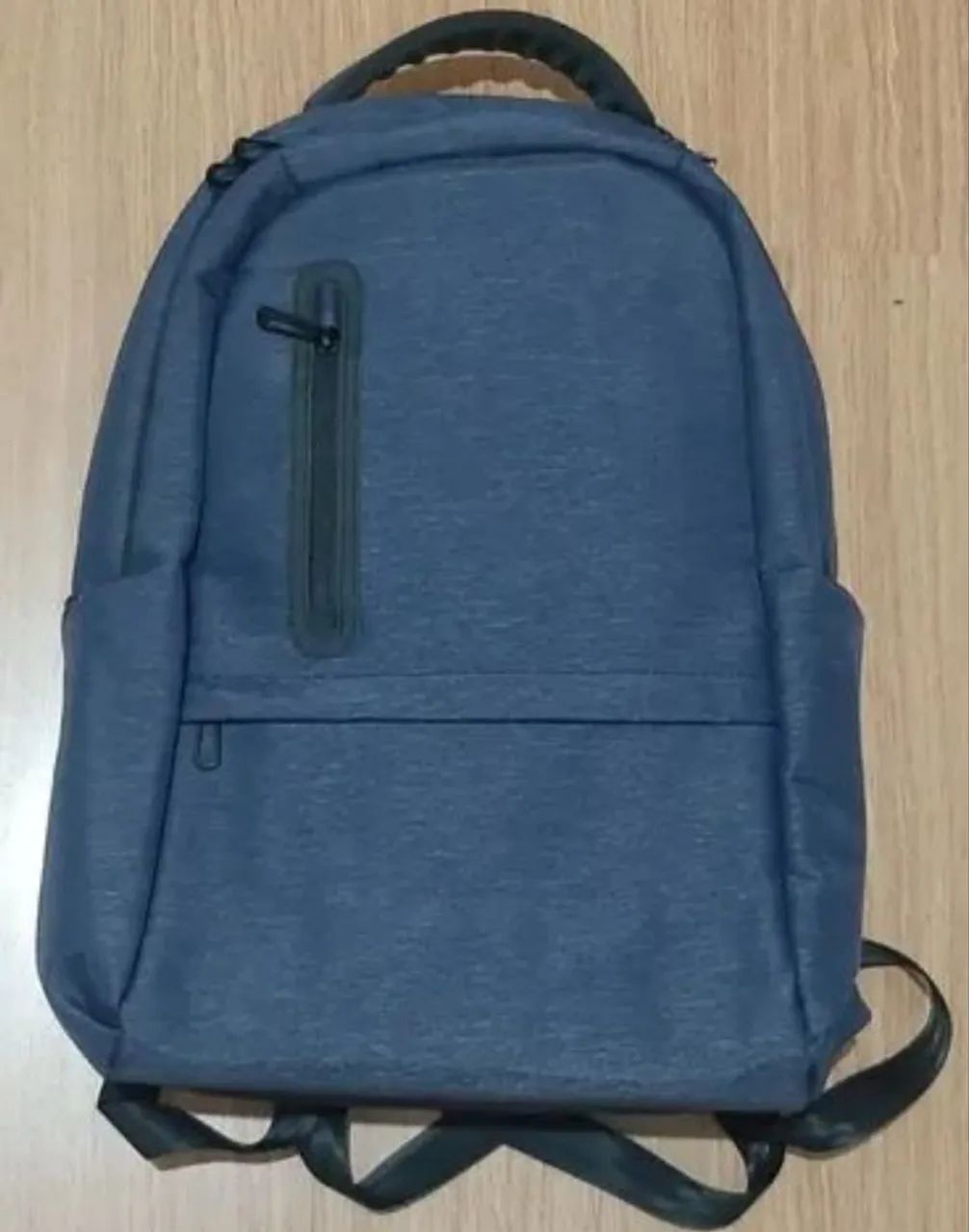 Mochila Executiva c/ Entrada para Cabo Usb <br> para Notebook - Azul - Nova