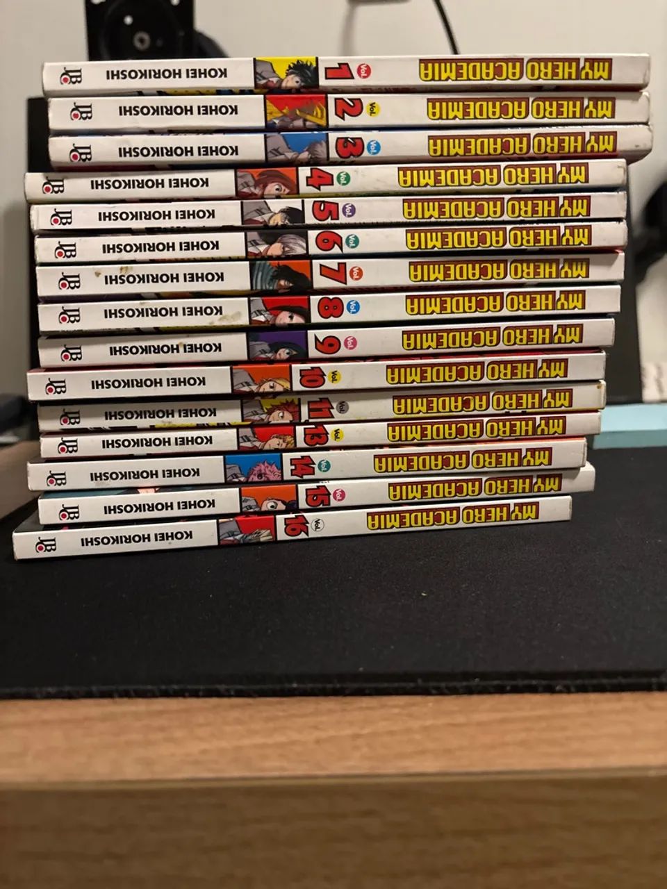 Coleção mangá my hero academia 