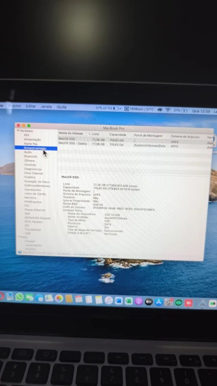 macbook pro a1278 - i5 4gb 128 ssd - Foto 3