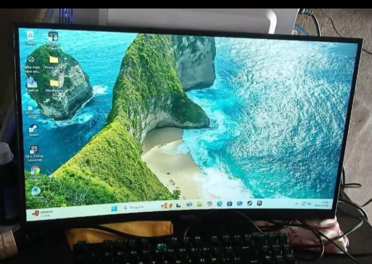 Monitor Full HD com Imagem Incrível
