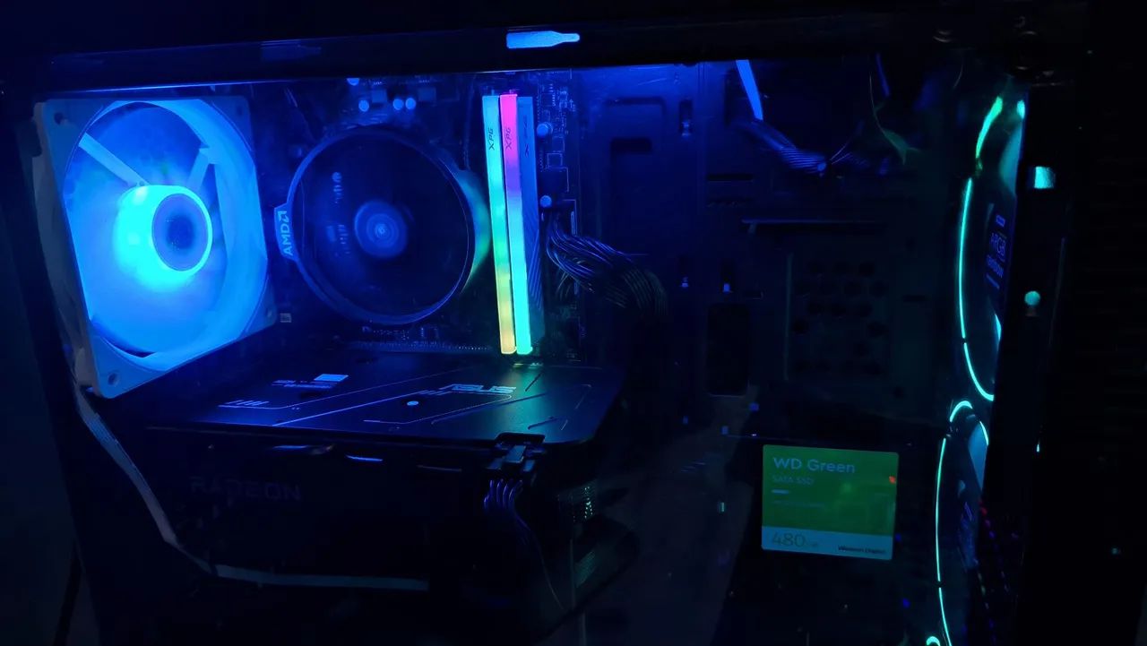 PC gamer rx 6600 + ryzen 5 600 - Foto 5