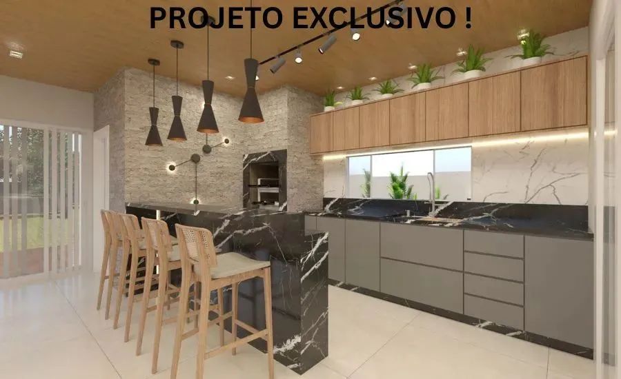 Sobrado para venda tem 503 metros quadrados com 3 quartos em Jardim Amélia - Pinhais - PR - Foto 3
