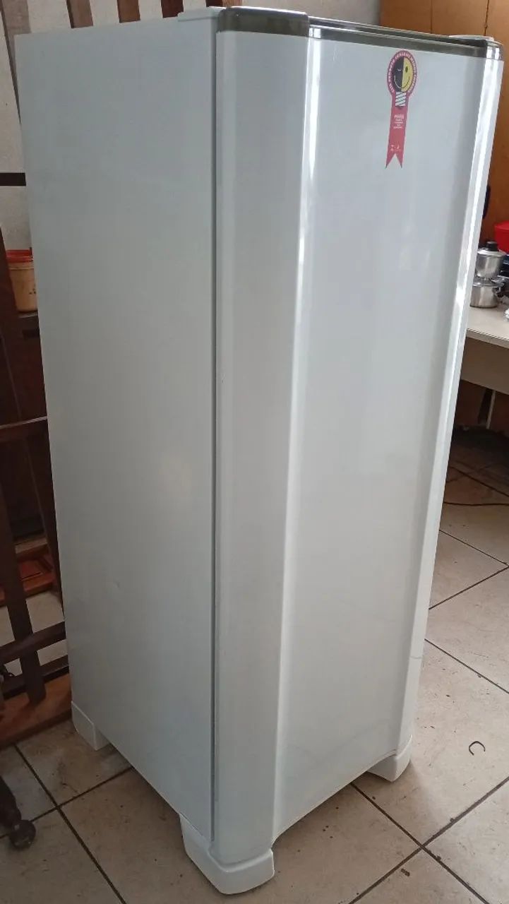 Geladeira esmaltec de 255 litros usada barata - Foto 3