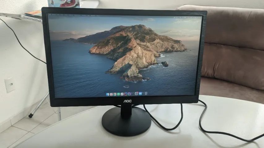 Monitor AOC 18,5" HDMI e VGA E970SWHNL - Foto 3