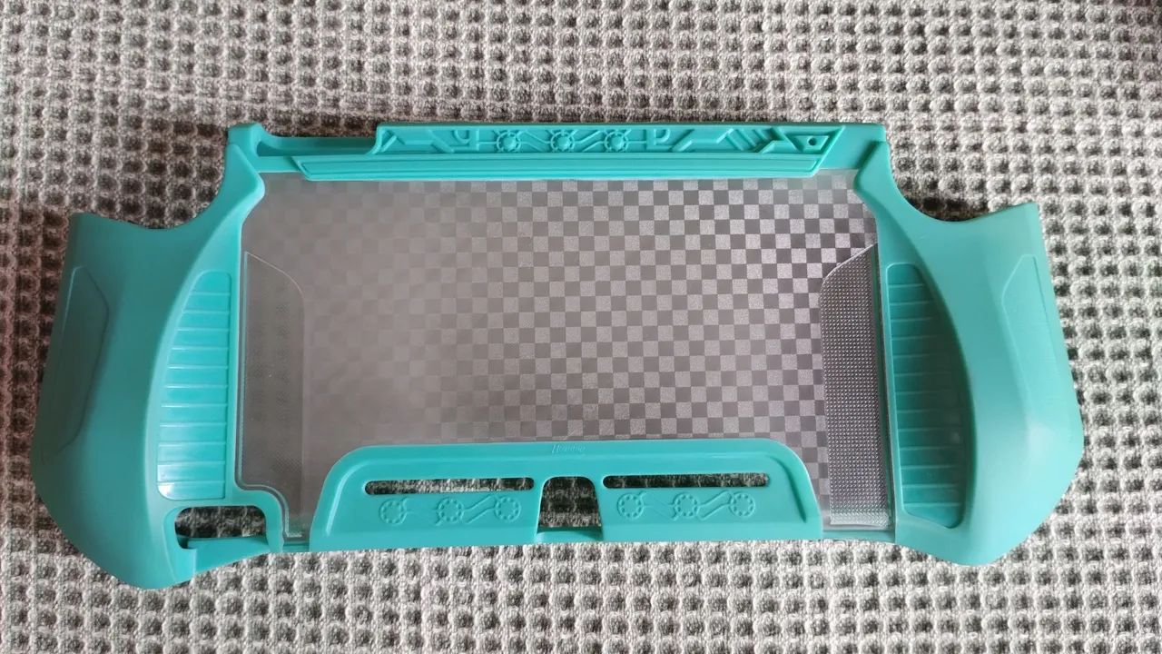 Case + Grip Nintendo Switch Lite - IMPECÁVEL - Foto 2