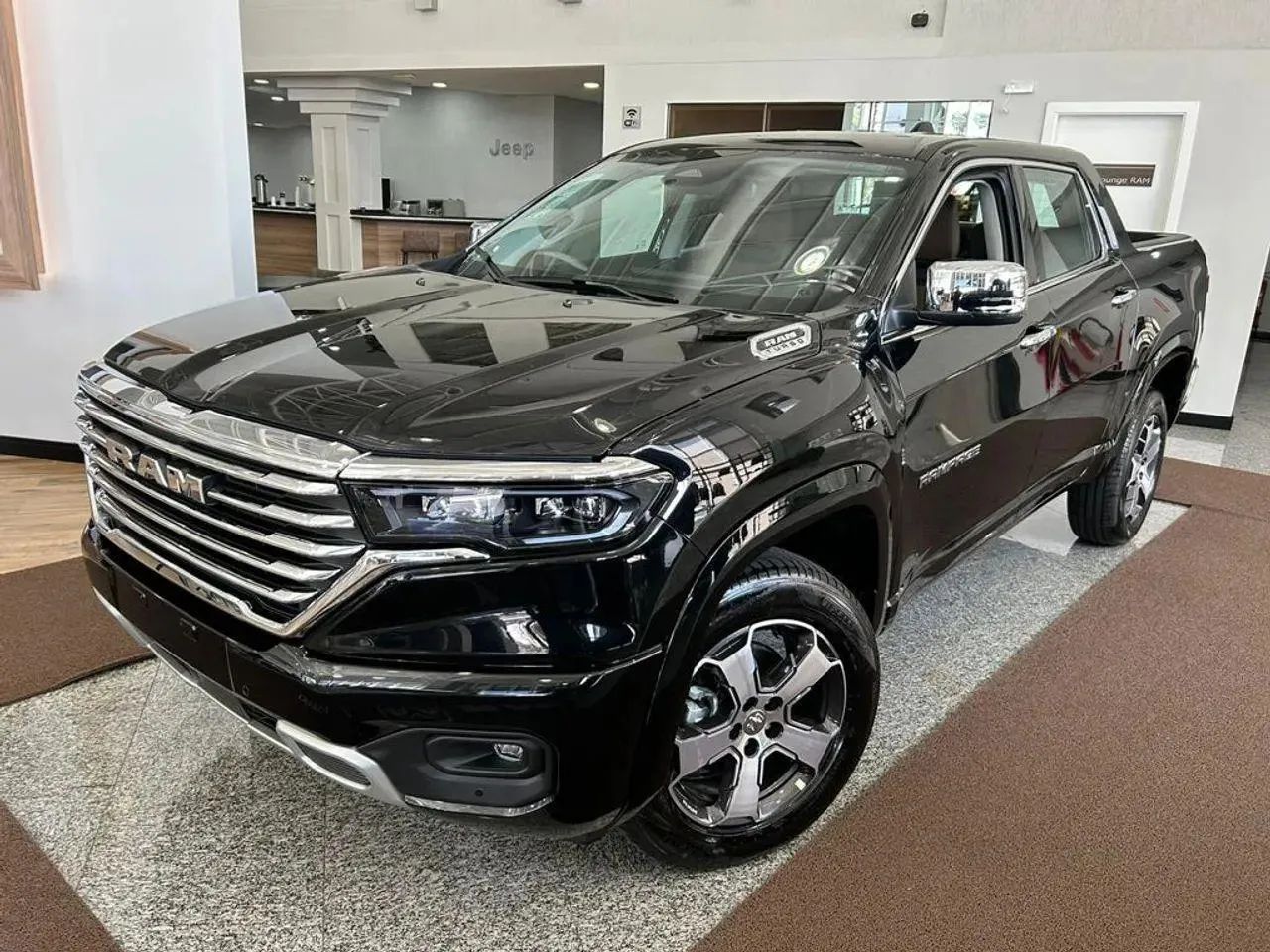 RAM RAMPAGE 2.2 TURBO DIESEL LARAMIE 4X4 AUTOMÁTICO - Foto 3