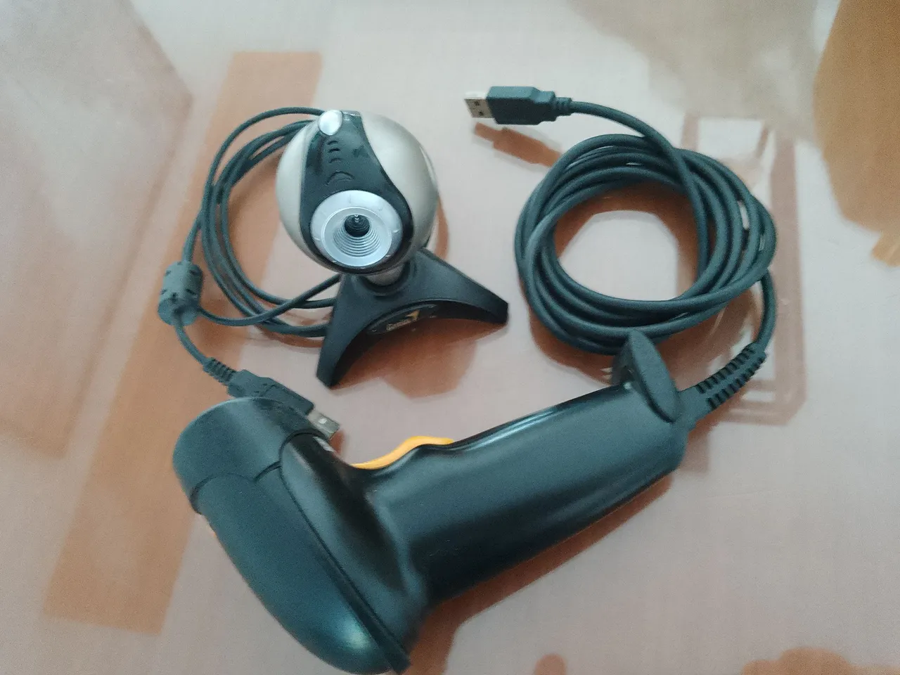 Webcam e Leitor de Código de Barras