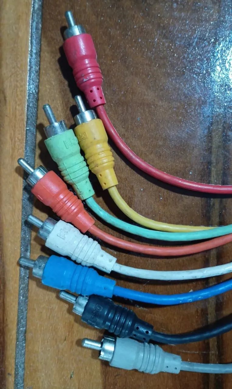 Cabo RCA X RCA 8 vias 3 metros - Foto 3