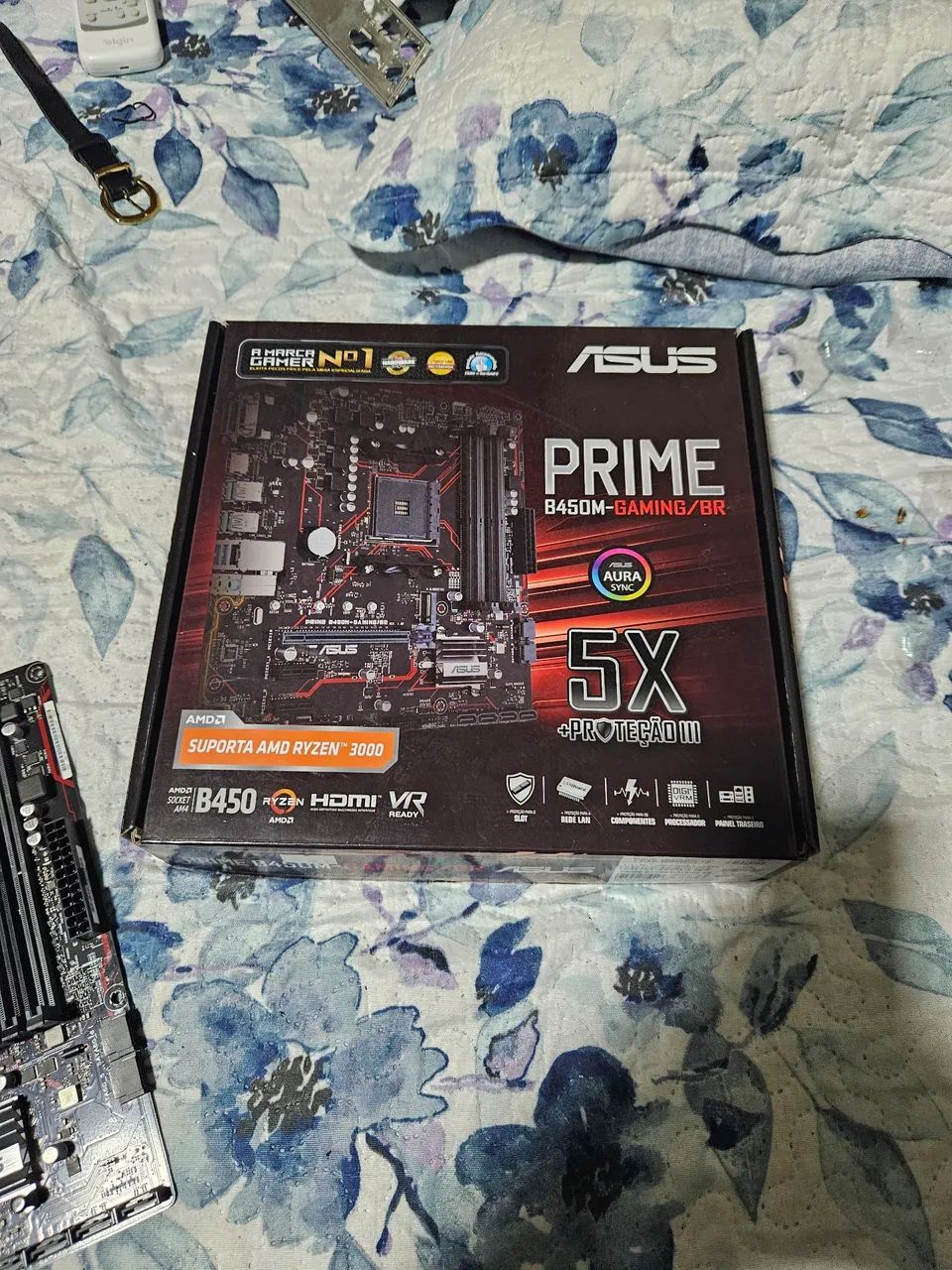 Placa Mãe ASUS PRIME B450M-GAMING/BR - Foto 2