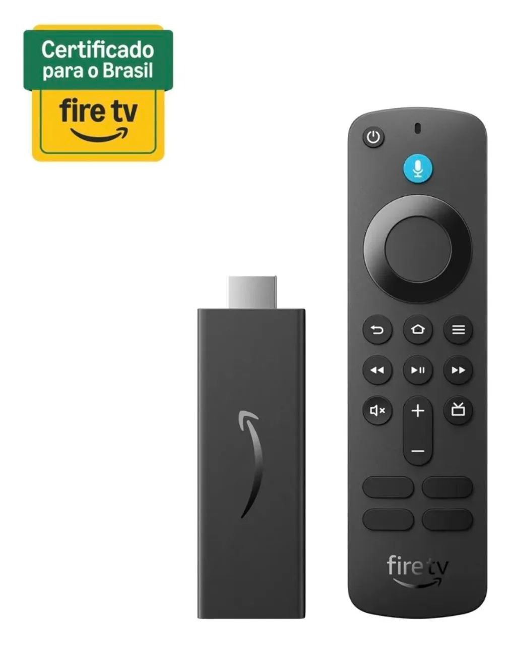 Fire Tv Stick Hd Com Comandos Por Voz Amazon Preto De Voz