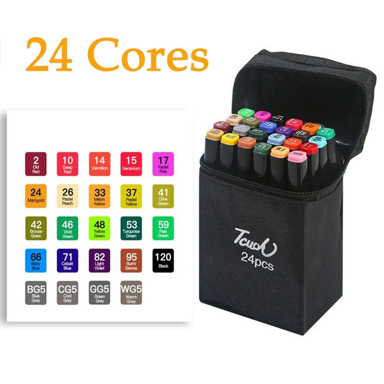 Canetas Marcadoras Touch 36 Cores - Novo - Foto 4