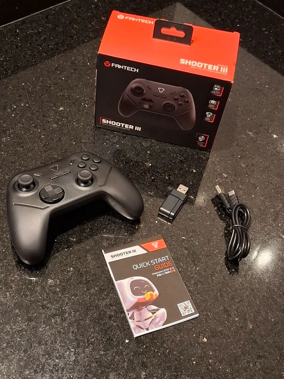 Controle Sem Fio Fantech Shooter 3