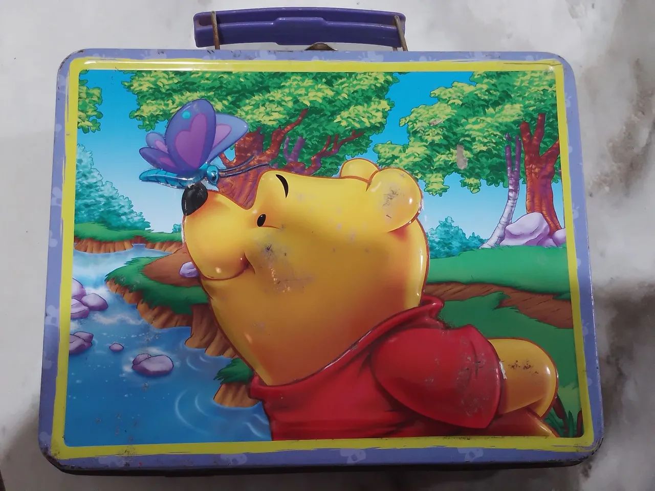 Lancheira Vintage do Ursinho Pooh