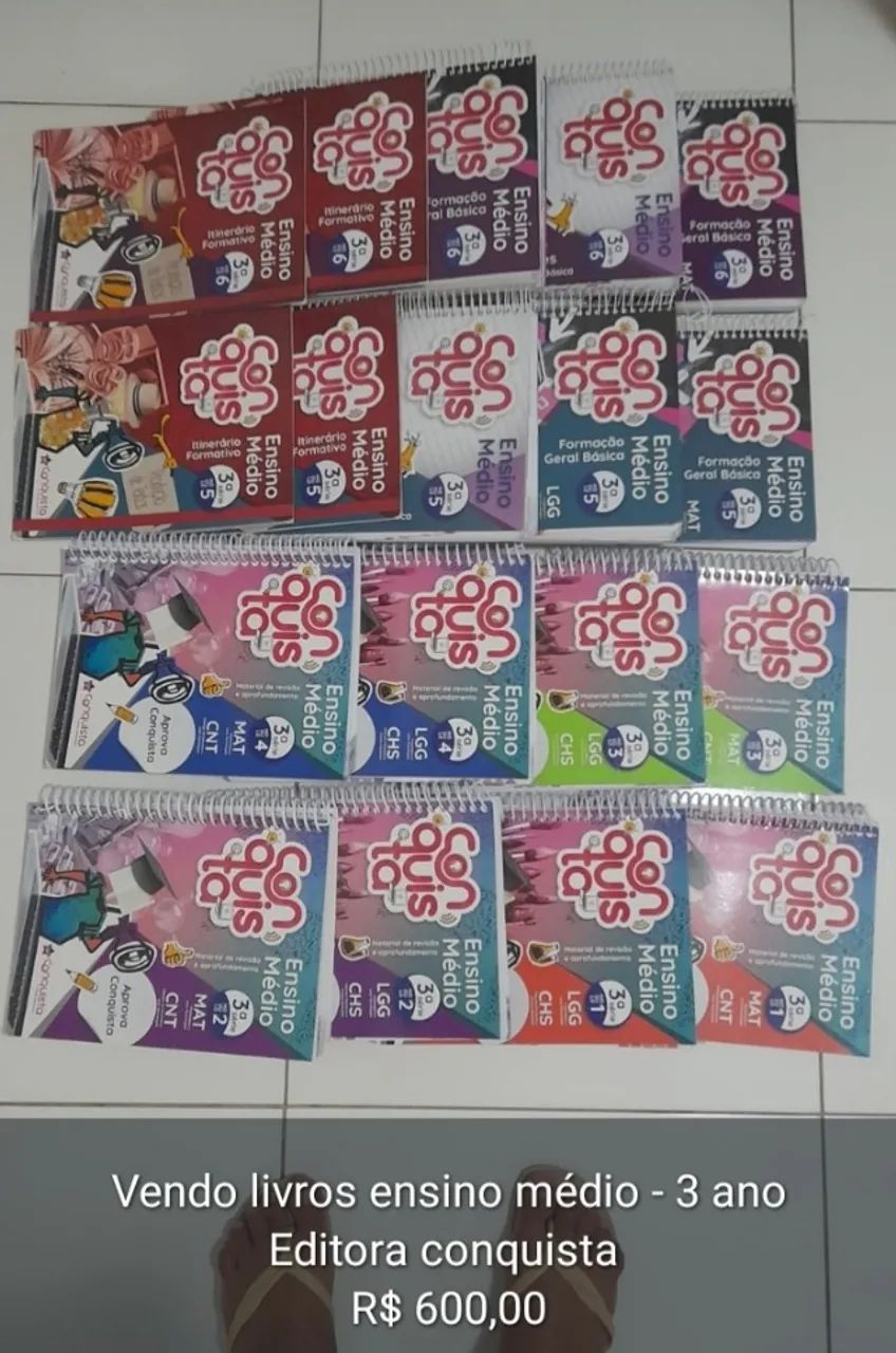 Livros 3 ano ensino medio 