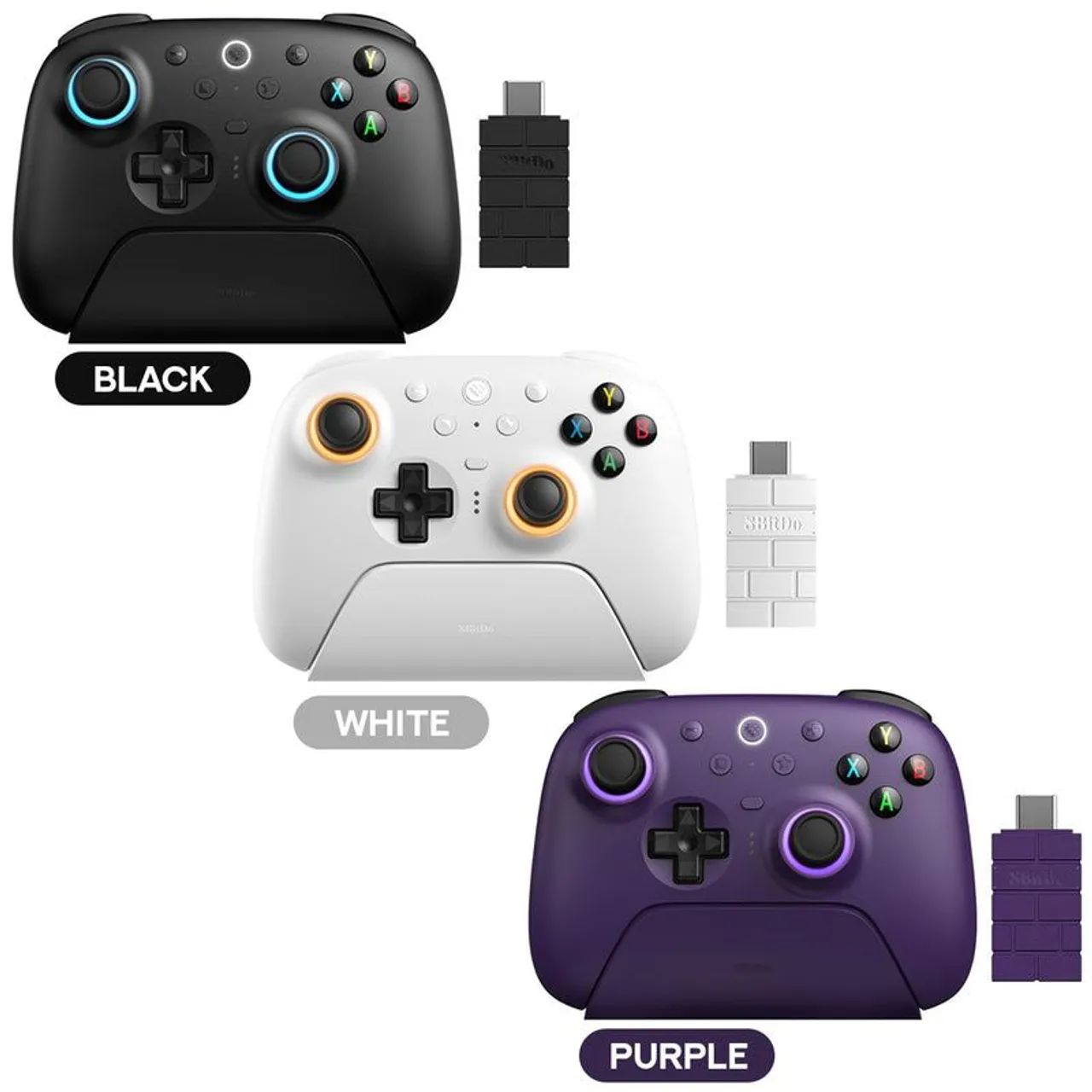 8BitDo Ultimate 2 Wireless Hall Effect Controller for PC, Android, and Switch64717210626563120