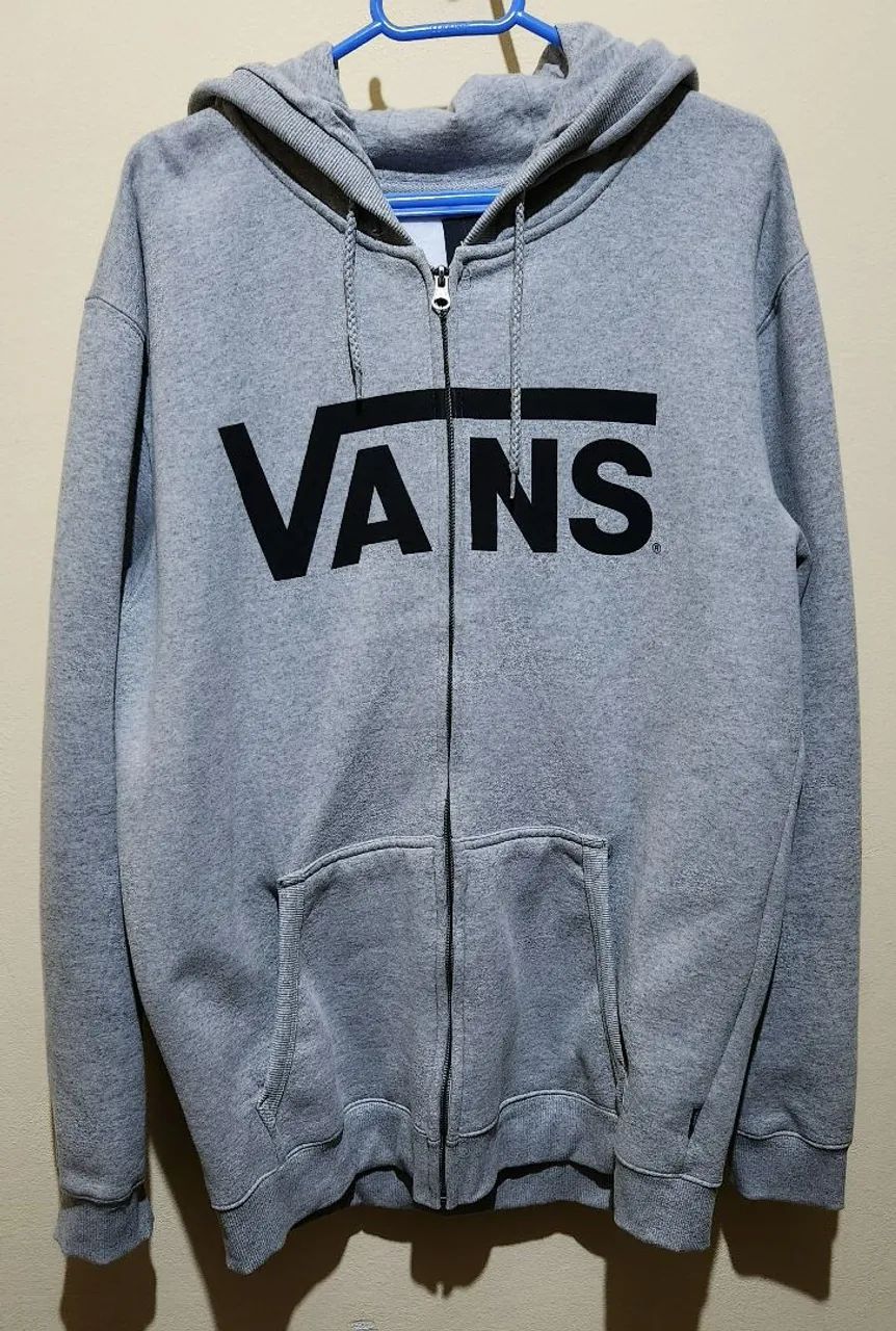 moletom vans classic zip hoodie - casaco vans
