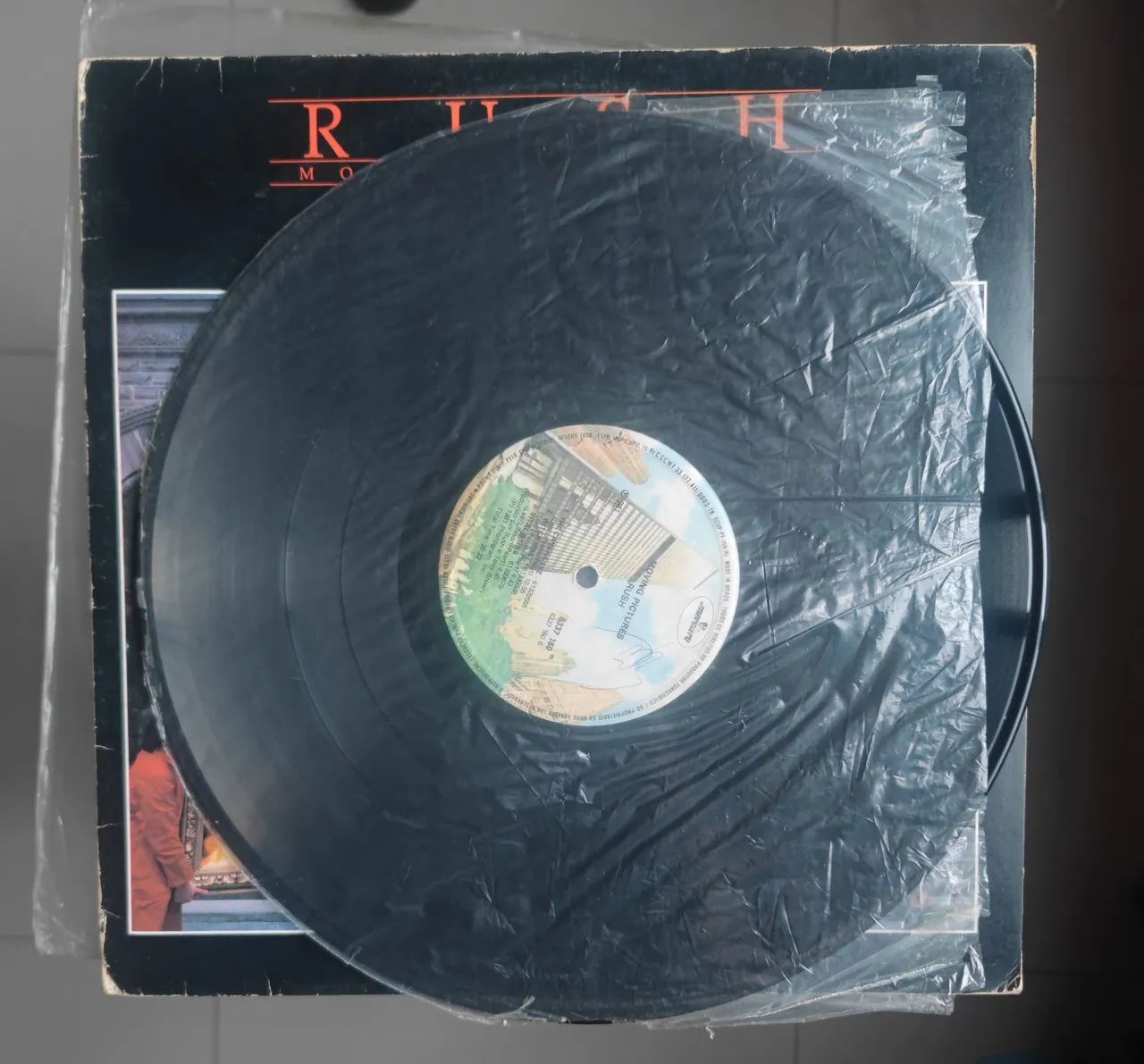 Vinil Rush - Moving Pictures LP 1981  - Foto 4