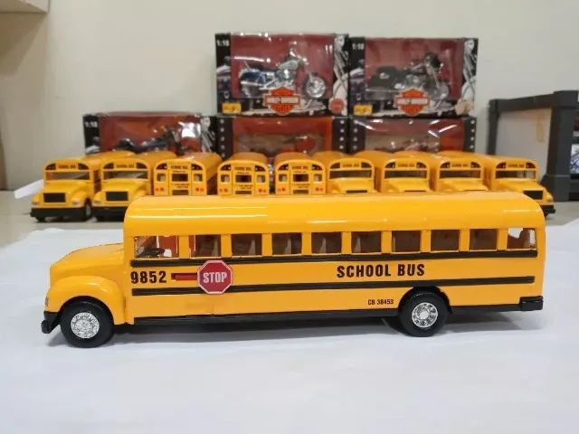 Miniatura Onibus Escolar Americano Sunnyside Raro #R270 - Foto 6