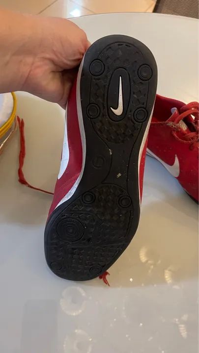Tênis Nike Masculino Vermelho Tamanho 42 - Foto 4