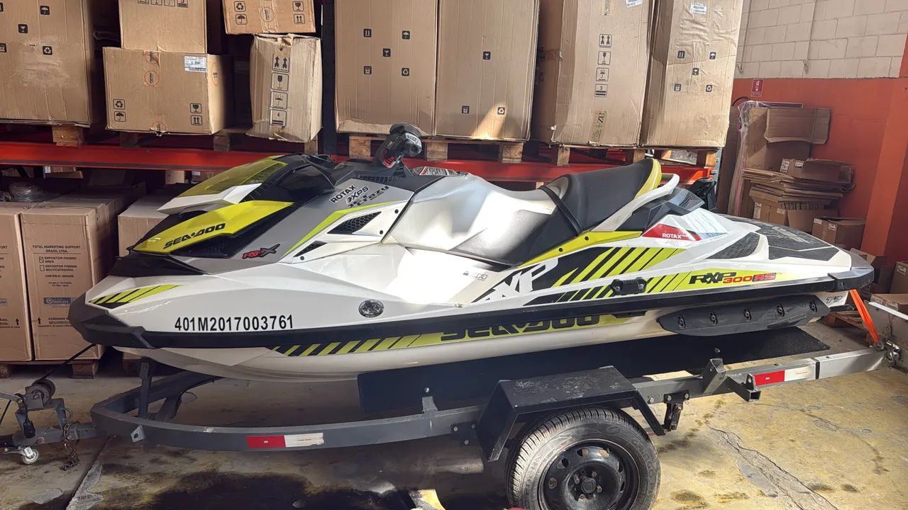 Jetski Sea doo RXP-X RS 300 carretinha Okm