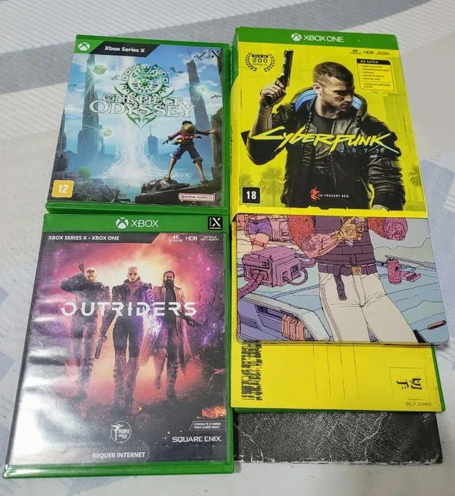 Pacote de jogos Xbox One e Xbox Series X