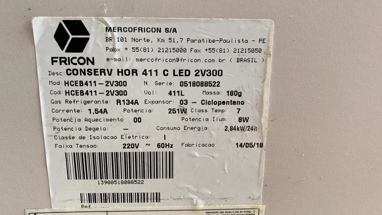 Freezer em ótimo estado de conservação e funcionamento! - Foto 3