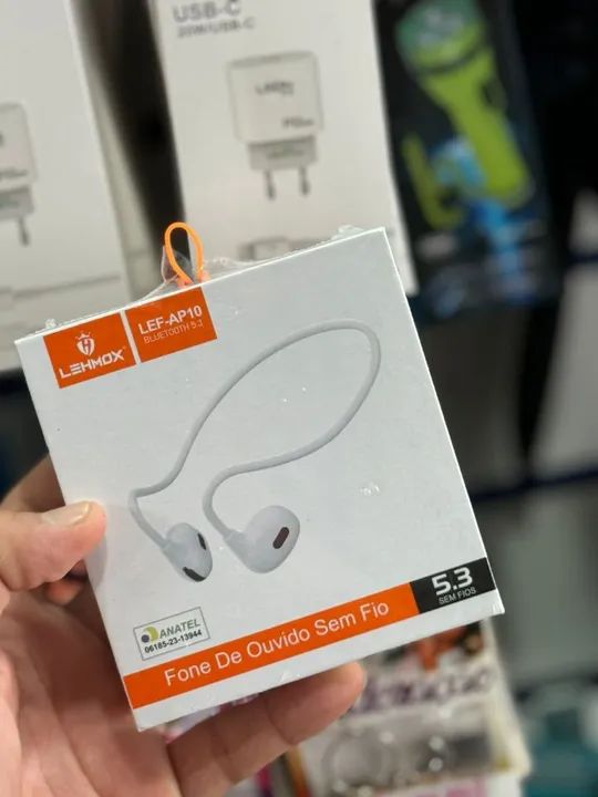 Fone de Ouvido Bluetooth Lehmox LEF-AP10 Sem Fio