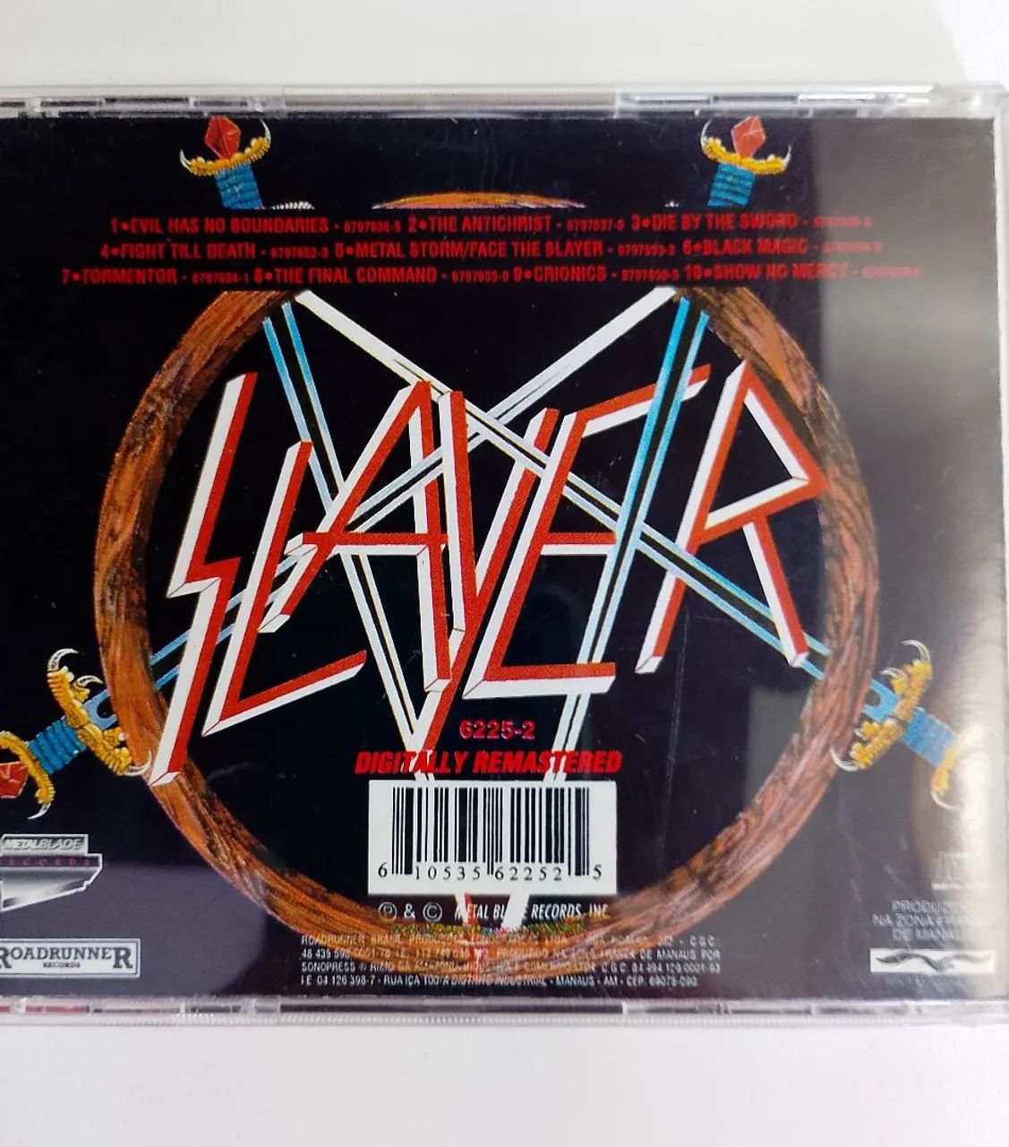 Slayer Show No Mercy CD  - Foto 2