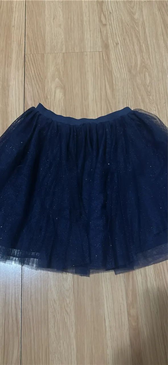 Saia de tule azul TAM 4 - Foto 3