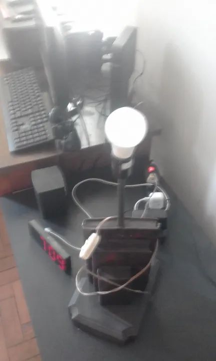 Luminária de Mesa Criativa com Base de Livro Raridade de Antiguidade  - Foto 5