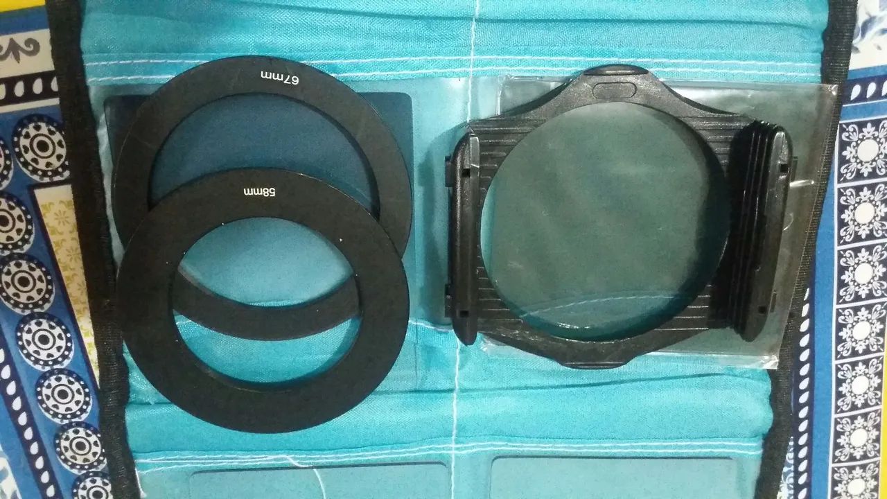 Estojo com filtros  graduado  de gelatina - Foto 4